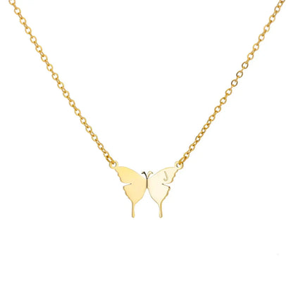 Collier avec lettres initiales papillon Valentine Housse